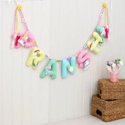 Unicorn Pastel Name Bunting