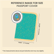 Lilac Garden Print Passport Cover & Luggage Tag