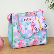 Pink Flower Tote Bag