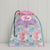 Shoe Pouch - Pink Flower