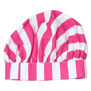 Pink White Chef Hat