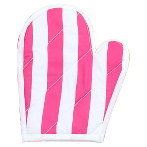 Pink White Chef Mitten