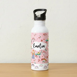 Steel Sipper Bottle (750ml) - Princess