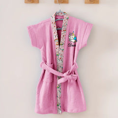 Princess And Unicorn Bathrobe