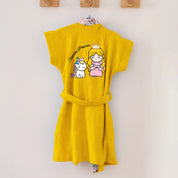 Princess And Unicorn Bathrobe