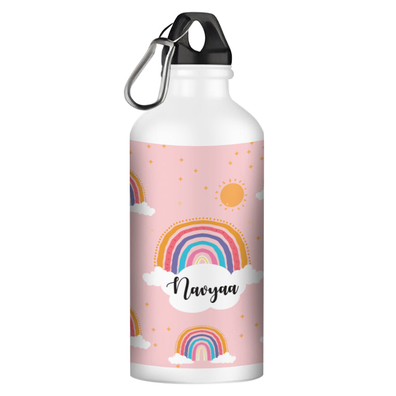 Cap Alu Sipper Bottle (600ml) - Rainbow