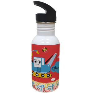 Steel Sipper Bottle (530ml) - Red Truck