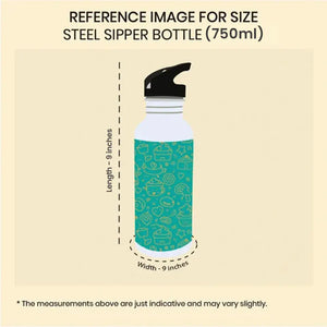 Steel Sipper Bottle (750ml)