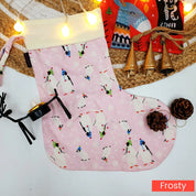 Printed Christmas stocking