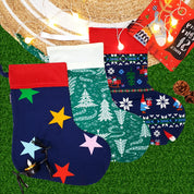 Printed Christmas stocking