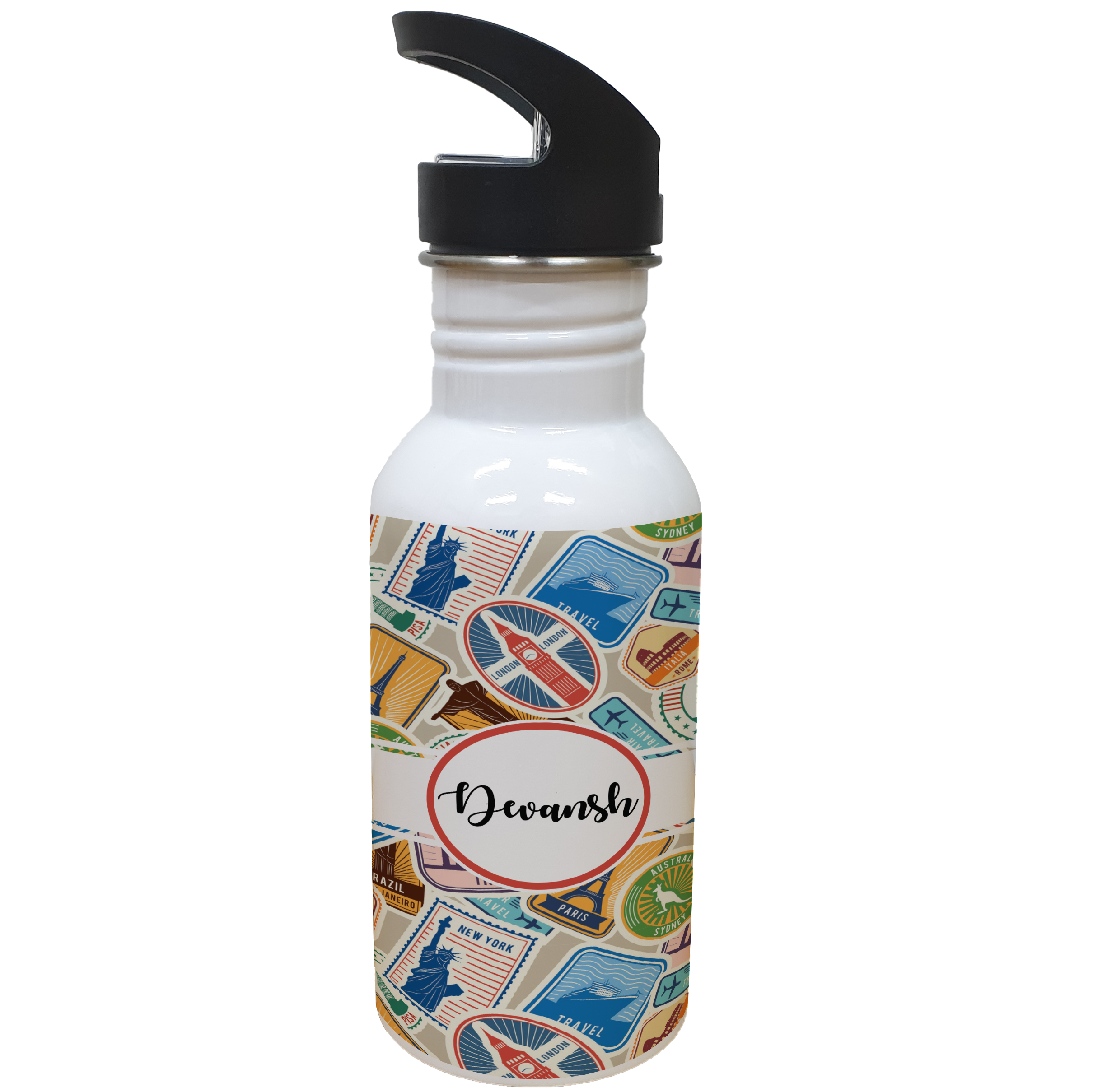 Steel Sipper Bottle (530ml) - Travel