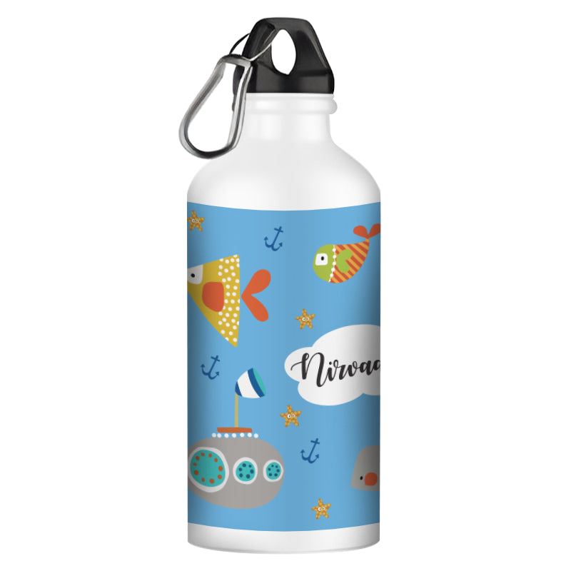 Cap Alu Sipper Bottle (600ml) - Underwater