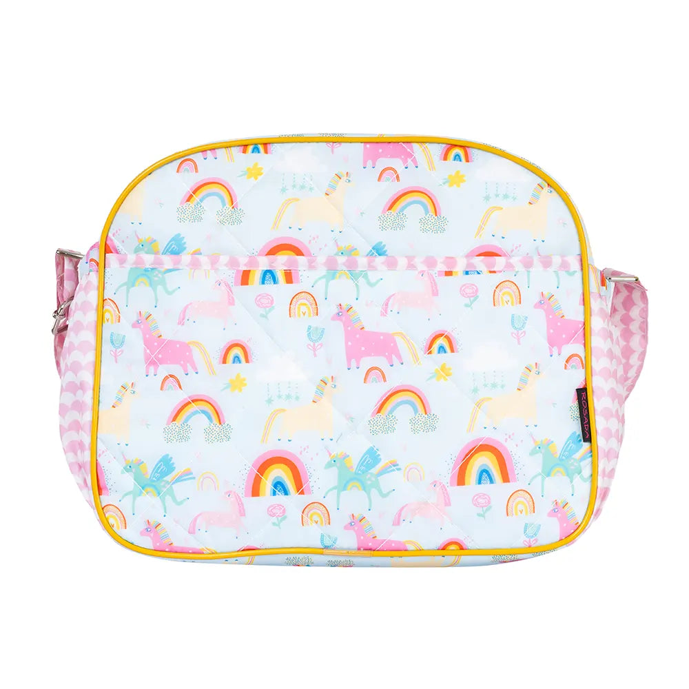 Blue Unicorn Baby Diaper Bag