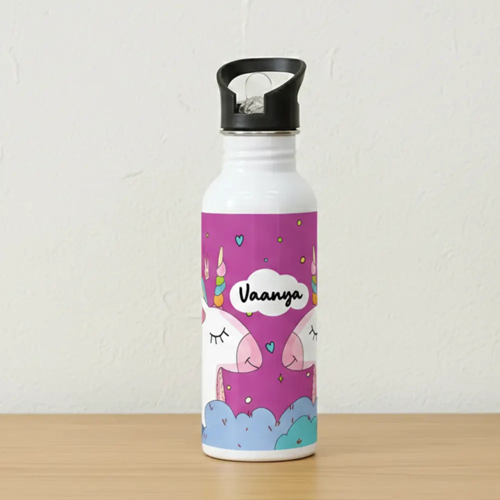 Steel Sipper Bottle (750ml) - Unicorn Dream