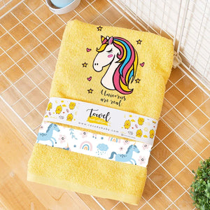 Unicorns Real Towel - Close-up of Unicorns Real Towel 2