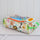 Shoe Bag - White Alphabet