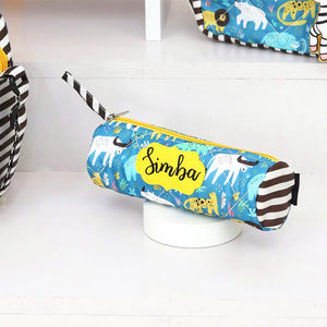 Round Pencil Pouch - Wild Tribe