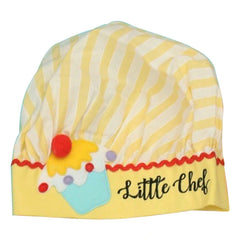 Yellow Stripes Chef Hat